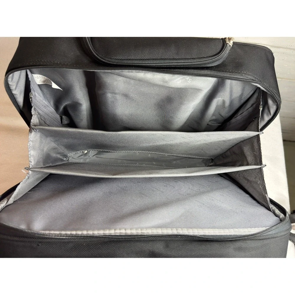 Samsonite Rolling Laptop Briefcase Black Wheeled Business Bag Carry On‎ Tote